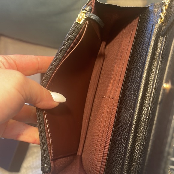 Chanel Matelasse Caviar Chain wallet, gold metal fittings - Picture 16 of 16